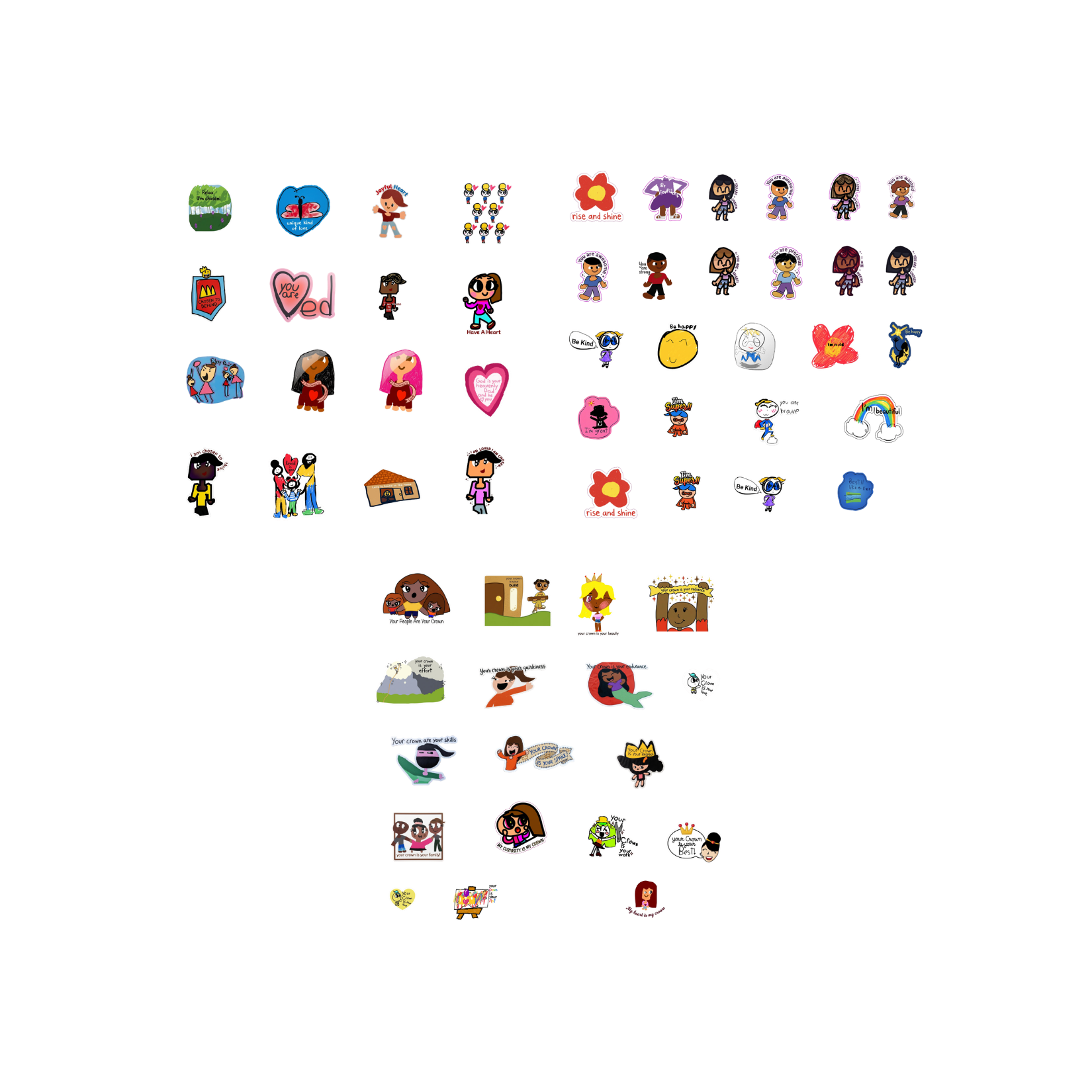 Full Joy Bundle — all three sticker sheets
